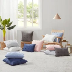 Urban Habitat Oversize Kay Cotton Jacquard Pom-Pom Throw Pillow -Home Decoration Series GUEST 0019de52 30ad 4d8f b4f1 f10089cd8b26