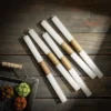 White Timber Tapers - Set Of 12 -Home Decoration Series GUEST 0123df7c f99e 43b6 9f20 5afede2d46e1