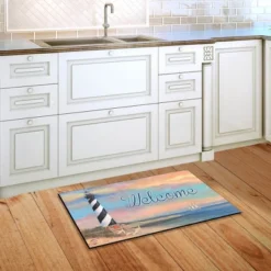 Briarwood Lane Coastal Lighthouse Summer Doormat Welcome Pier Indoor Outdoor 30" X 18" -Home Decoration Series GUEST 0273abfe 3031 42bc 8665 6928c10cd3b4