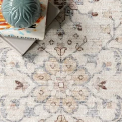 NuLOOM Gemma Machine Washable Transitional Floral Area Rug -Home Decoration Series GUEST 04de7bfd db8a 4408 8d53 8e91c7bfa3fd