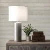 NuLOOM Eugene Ceramic 28" Table Lamp Lighting - Black 28" H X 15" W X 15"D -Home Decoration Series GUEST 07d31b65 61ac 4f01 a9df 7bdde39f1d94