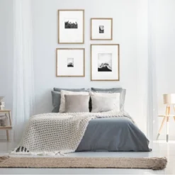 19.24" X 25.24" Matted To 8" X 10" Gallery Frame Natural Wood - Threshold™ Designed With Studio McGee -Home Decoration Series GUEST 084527e0 0409 4e56 8136 8a42a3a112fa