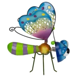 Napco 10" Large Muliti-Color Metal Smiling Butterfly Outdoor Garden Figurine 9 Napco 10" Large Muliti-Color Metal Smiling Butterfly Outdoor Garden Figurine -Home Decoration Series GUEST 089e5d2d ae1c 473a b760 fad34eb0dacd