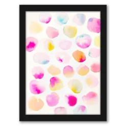 Jeweel Toned Watercolors By Hope Bainbridge - Modern 8 Piece Black Framed Art Set - Americanflat -Home Decoration Series GUEST 08fe6dda 31fa 4b1a a9c1 427be1de7591