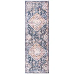 NuLOOM Addison Transitional Faded Medallion Fringe Area Rug -Home Decoration Series GUEST 0a9e319e d635 486e 895d ed596544b145
