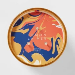 28oz Glass Lemon La Mer Candle Yellow - Opalhouse™ -Home Decoration Series GUEST 0bd7703b 7c81 409a a741 4443d8b98554