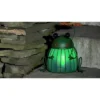 Ultimate Innovations Solar Metal Garden Frog With Flower
