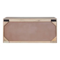 30" X 10" X 14" Mezzeta Decorative Coastal 2 Door Wall Cabinet Whitewash - Kate & Laurel All Things Decor -Home Decoration Series GUEST 0c5a150f e61c 4414 9a9e 2acbaebf6dd2