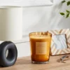 Colored Vase Glass With Dustcover Tobacco And Bergamot Candle Yellow - Threshold™ -Home Decoration Series GUEST 0dcb4974 1176 4069 8f91 ceebef70424a