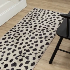 Daffodil Leopard Print Woven Rug - Threshold™ -Home Decoration Series GUEST 0efea80e 333d 4d53 ba99 3047838bb320