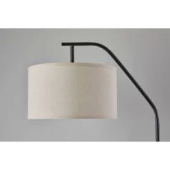 Max Floor Lamp Black - Adesso -Home Decoration Series GUEST 0f99800e e262 4f21 be39 feb3b122f39c