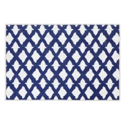 Sussexhome Floral Collection Cotton Heavy Duty Low Pile Area Rug , 2' X 3' -Home Decoration Series GUEST 111ad40f a7e4 49b8 a503 7b36a924f9fe