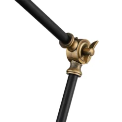 360 Lighting Modern Industrial Desk Table Lamp With USB Charging Port Adjustable 26.75" High Black Antique Brass For Bedroom Bedside Office -Home Decoration Series GUEST 12234740 1442 4c81 9773 61a0a2c0e432