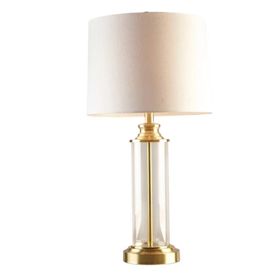 Set Of 2 Clarity Glass Table Lamp Gold - 510 Design 5 Set Of 2 Clarity Glass Table Lamp Gold - 510 Design - Image 3