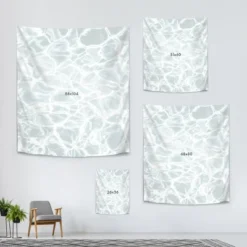 Abstract Water By Sisi And Seb Wall Tapestry -Home Decoration Series GUEST 146d3934 ac1b 4b28 b486 e82b4f412826