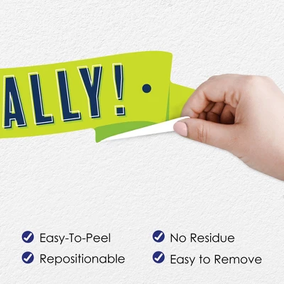 Big Dot Of Happiness Let’s Rally - Pickleball - Peel And Stick Sports Decor Vinyl Wall Art Stickers - Wall Decals - Set Of 20 4 Big Dot Of Happiness Let’s Rally - Pickleball - Peel And Stick Sports Decor Vinyl Wall Art Stickers - Wall Decals - Set Of 20 - Image 2