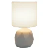 Geometric Concrete Lamp With Shade White - Simple Designs -Home Decoration Series GUEST 152312be 5058 4b74 a0db 395eca31e7d3