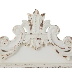 Wood Geometric Carved Arabesque Wall Decor White - Olivia & May 12 Wood Geometric Carved Arabesque Wall Decor White - Olivia & May -Home Decoration Series GUEST 1537999e fdbe 49ae 891a 0521be3b4071