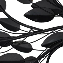 14" X 47" Metal Leaf Wall Decor Brown - Olivia & May -Home Decoration Series GUEST 1602e160 62e1 4e79 8c15 6eee6e6bf53f