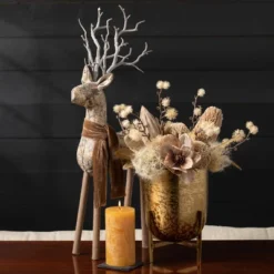 Brown Sugar Pillar Candles - Set Of 2 -Home Decoration Series GUEST 169711ff e61f 4e3c bec1 bc77174a9666