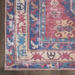 Nicole Curtis Machine Washable Bordered Southwestern Indoor Rug -Home Decoration Series GUEST 1766f4ff 8684 4239 8679 af77d4ae6c54