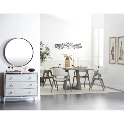 Farmhouse Wood Wine Framed Wall Art Set Of 2 Brown - Olivia & May 9 Farmhouse Wood Wine Framed Wall Art Set Of 2 Brown - Olivia & May - Image 7