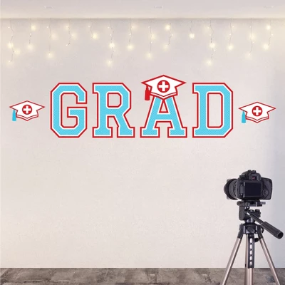 Big Dot Of Happiness Nurse Graduation Party Décor - Vinyl Wall Decals - Grad 9 Big Dot Of Happiness Nurse Graduation Party Décor - Vinyl Wall Decals - Grad - Image 7