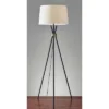 60" 3-way Benson Floor Lamp Black - Adesso -Home Decoration Series GUEST 1abb3aba bd99 457f b708 b99d4aa87c6a
