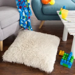 Fuzzy Oversized Throw Pillow - Shag Faux Fur Glam Decor - Plush Square Accent Or Floor Pillow For Bedroom, Living Room, Or Dorm By Lavish Home (Beige) 11 Fuzzy Oversized Throw Pillow - Shag Faux Fur Glam Decor - Plush Square Accent Or Floor Pillow For Bedroom, Living Room, Or Dorm By Lavish Home (Beige) -Home Decoration Series GUEST 1abec4e9 c738 4081 860f 948f3e2e807b