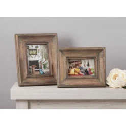 Saro Lifestyle Photo Frame With Distressed Wood Design -Home Decoration Series GUEST 1bd7d52b c717 439a 9da7 6e21b39aa7c6