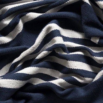 NuLOOM Rowen Striped Cotton Tassel Area Rug 5 NuLOOM Rowen Striped Cotton Tassel Area Rug - Image 3