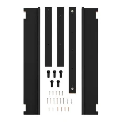 29" X 16" 2 Tier Ledge Wall Shelf Organizer With Five Hanging Hooks Black - Danya B. 30 29" X 16" 2 Tier Ledge Wall Shelf Organizer With Five Hanging Hooks Black - Danya B. -Home Decoration Series GUEST 1d99bf54 5d95 49d9 a8d5 91a8b1a78497