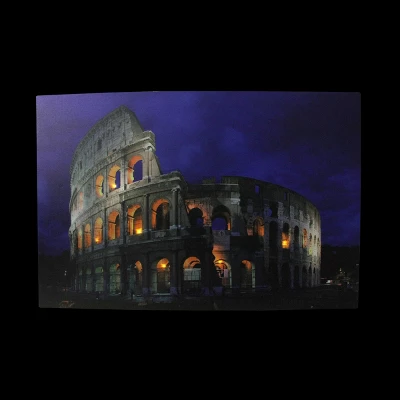 Northlight LED Lighted Roman Colosseum Italy Canvas Wall Art 15.75" X 23.5" 3 Northlight LED Lighted Roman Colosseum Italy Canvas Wall Art 15.75" X 23.5"