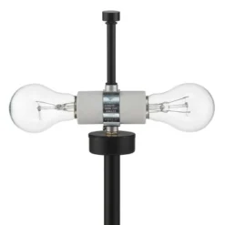 360 Lighting Rhys Modern Mid Century Luxury Accent Table Lamps 19 1/2" High Set Of 2 Black Metal Dome Shaped Shade For Bedroom Living Room Bedside -Home Decoration Series GUEST 2009833f 8f8e 42e4 8065 c1c03ee8ed3f