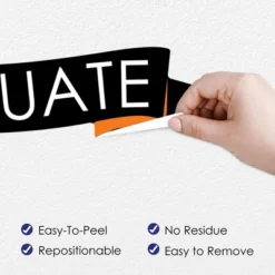 Big Dot Of Happiness Orange Graduation Party Photo Backdrop - Wall Decals -Home Decoration Series GUEST 21ce2ada 710a 44f0 9fb5 a9380ee2e9e7