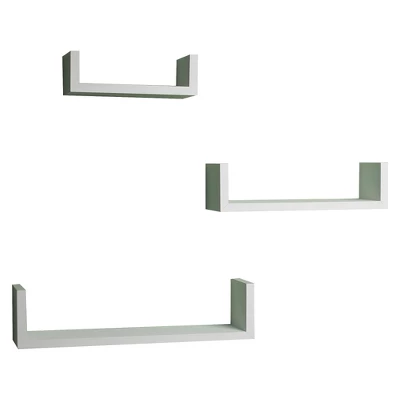 3pc Wall Shelving Set - Danya B. 9 3pc Wall Shelving Set - Danya B. - Image 7