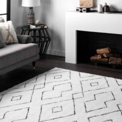 Hand Tufted Beaulah Shaggy Area Rug - NuLOOM -Home Decoration Series GUEST 233e8a1e cdc1 4f0a 8e7b 3c4fe127aea0