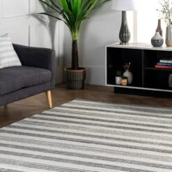 2'6"x6' Striped Kelsi Runner Rug Gray - NuLOOM -Home Decoration Series GUEST 245c8b92 99fd 4610 abfb 240afeee2785