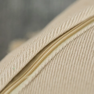 DEERLUX 16" Handwoven Cotton Throw Pillow Cover With Ogee Pattern And Tasseled Top 4 DEERLUX 16" Handwoven Cotton Throw Pillow Cover With Ogee Pattern And Tasseled Top - Image 2