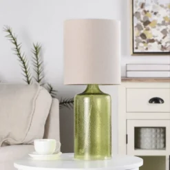 Seeded Glass Table Lamp Meadow Green Finish - StyleCraft -Home Decoration Series GUEST 2677af50 64d4 494a abb6 d8900ea8a78e