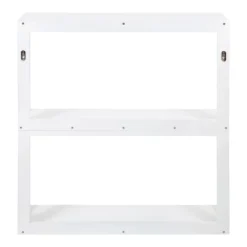 28" X 8" X 31" Ring Wooden 3-Tier Shelf White - Kate & Laurel All Things Decor -Home Decoration Series GUEST 27d39f4b 6c07 441e 990b d810804d98cf