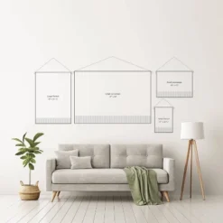 11" X 15.5" Small Schatzi Justine Mark Fiber Wall Hanging Brown/Pink - Deny Designs -Home Decoration Series GUEST 284b55e2 9824 4b72 80ff f7043df53187 1