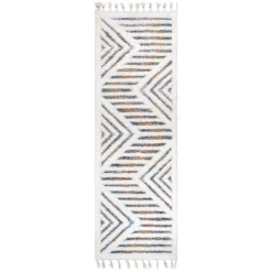 NuLOOM Bristol High-Low Geometric Tassel Area Rug 20 NuLOOM Bristol High-Low Geometric Tassel Area Rug -Home Decoration Series GUEST 2ae5aaf8 95bb 4d8c a787 a152c9b77678