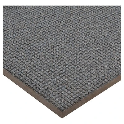 3'x4' Solid Dotted Doormat Blue/Black - HomeTrax 5 3'x4' Solid Dotted Doormat Blue/Black - HomeTrax - Image 3
