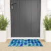 Angela Minca Watercolor Dot Pattern Looped Vinyl Welcome Mat - Society6 -Home Decoration Series GUEST 2c844733 94d7 46d7 93c2 2eebc68000e2