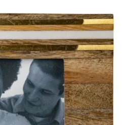 Gold Metal & White Resin Strip 4X6 Photo Frame - Foreside Home & Garden 11 Gold Metal & White Resin Strip 4X6 Photo Frame - Foreside Home & Garden -Home Decoration Series GUEST 2cf19d7d 4af4 4efb 9539 c8a80319cbee