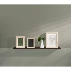 32" X 4" Border Shelf Espresso - Dolle Shelving -Home Decoration Series GUEST 2d08381d c54e 49bb 966e 508bdc0793cb