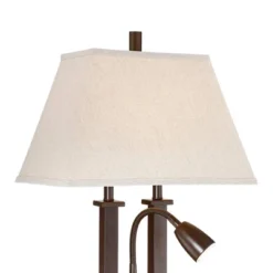 Possini Euro Design Possini Euro Deacon Bronze Gooseneck Lamps With USB And Outlet Set Of 2 -Home Decoration Series GUEST 2dd89750 f3af 4439 b27c 0583a2f34d8f