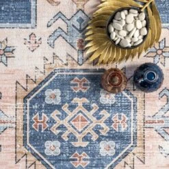 NuLOOM Norma Machine Washable Traditional Medallion Area Rug 17 NuLOOM Norma Machine Washable Traditional Medallion Area Rug -Home Decoration Series GUEST 2f7cc489 5668 406f 8090 fc1357d0cb4e