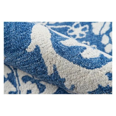 Momeni Cosette Giovanni Blue 2'x3' Accent Rug 3 Momeni Cosette Giovanni Blue 2'x3' Accent Rug